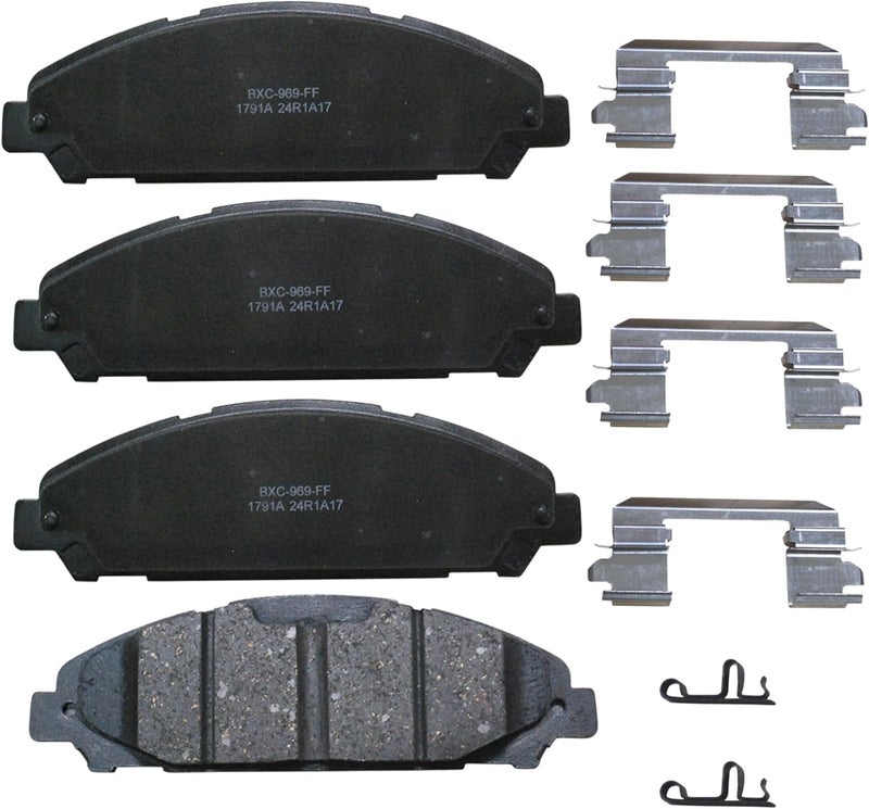 Bendix Premium SBC1791A Ceramic Front Brake Pads for Ford Mustang 2023-2015 - Image 1